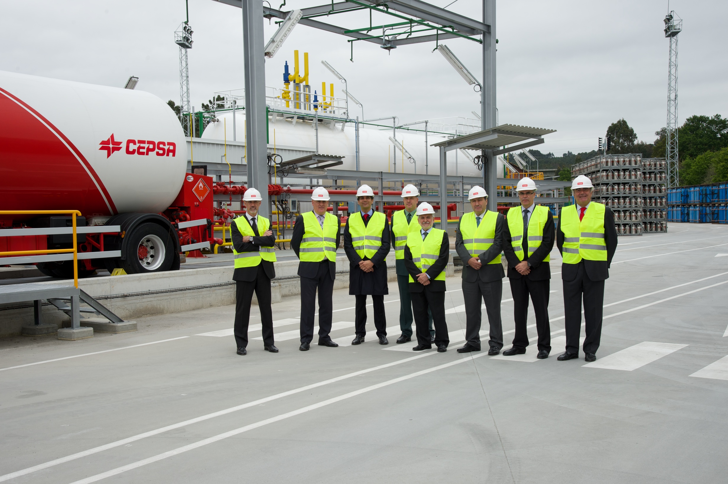 CEPSA inaugura una nueva planta de gas licuado en el municipio gallego de Maside