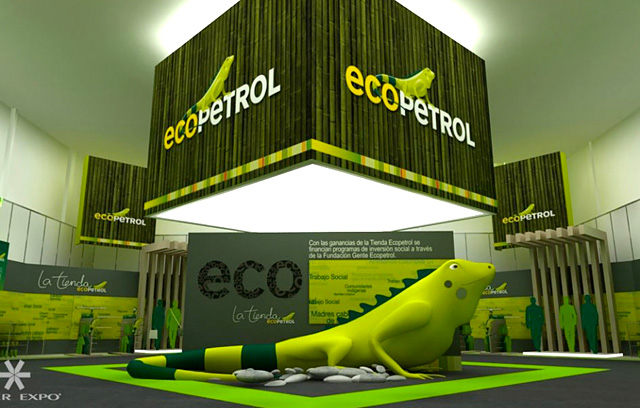 Las acciones de la Compañia colombiana Ecopetrol y  el precio del petróleo cayeron a su nivel más crítico