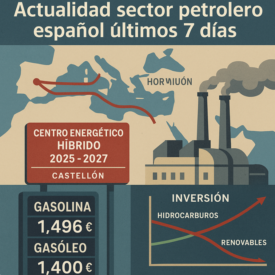 Actualidad del sector petrolero español: últimos 7 días de tensión, inversión y reajuste