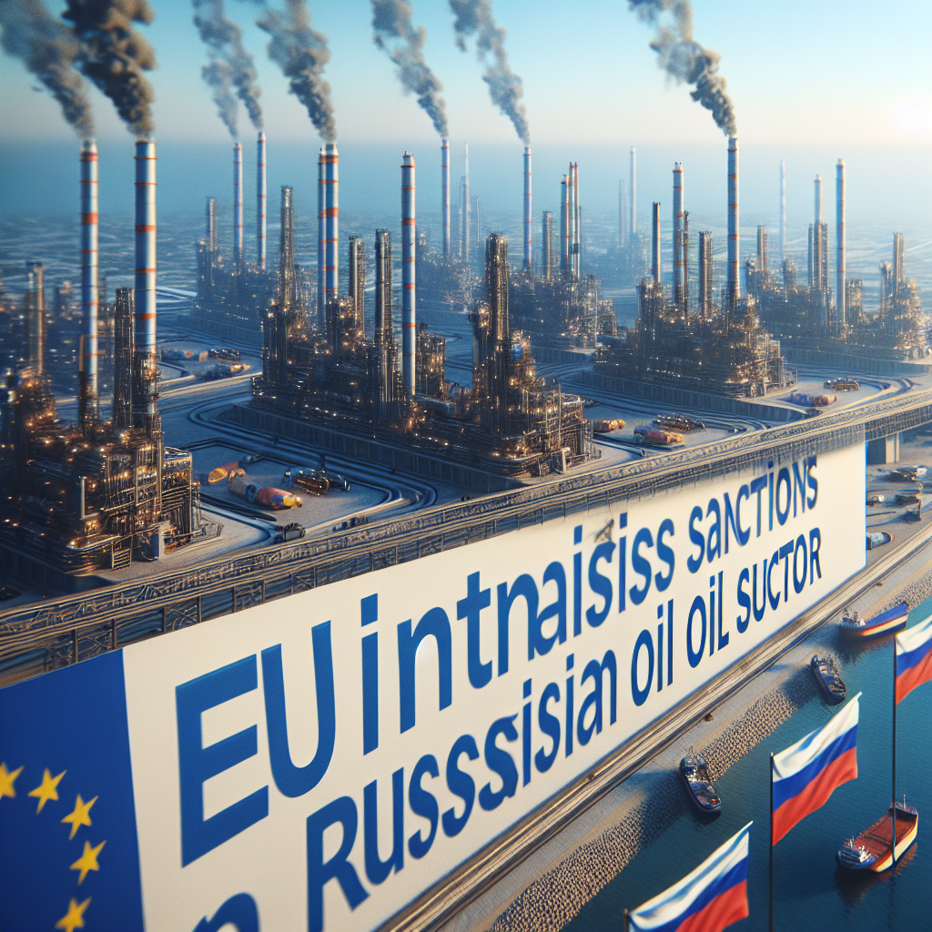 La Unión Europea intensifica sanciones contra el sector petrolero ruso