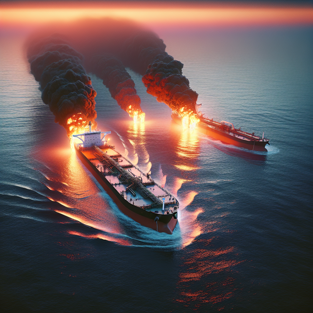 Ataque a Petroleros en el Golfo Pérsico: Incendios en Aguas Iraquíes